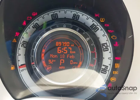 2012 Fiat 500 Pop from USA, damaged, VIN 3C3CFFAR7CT310461